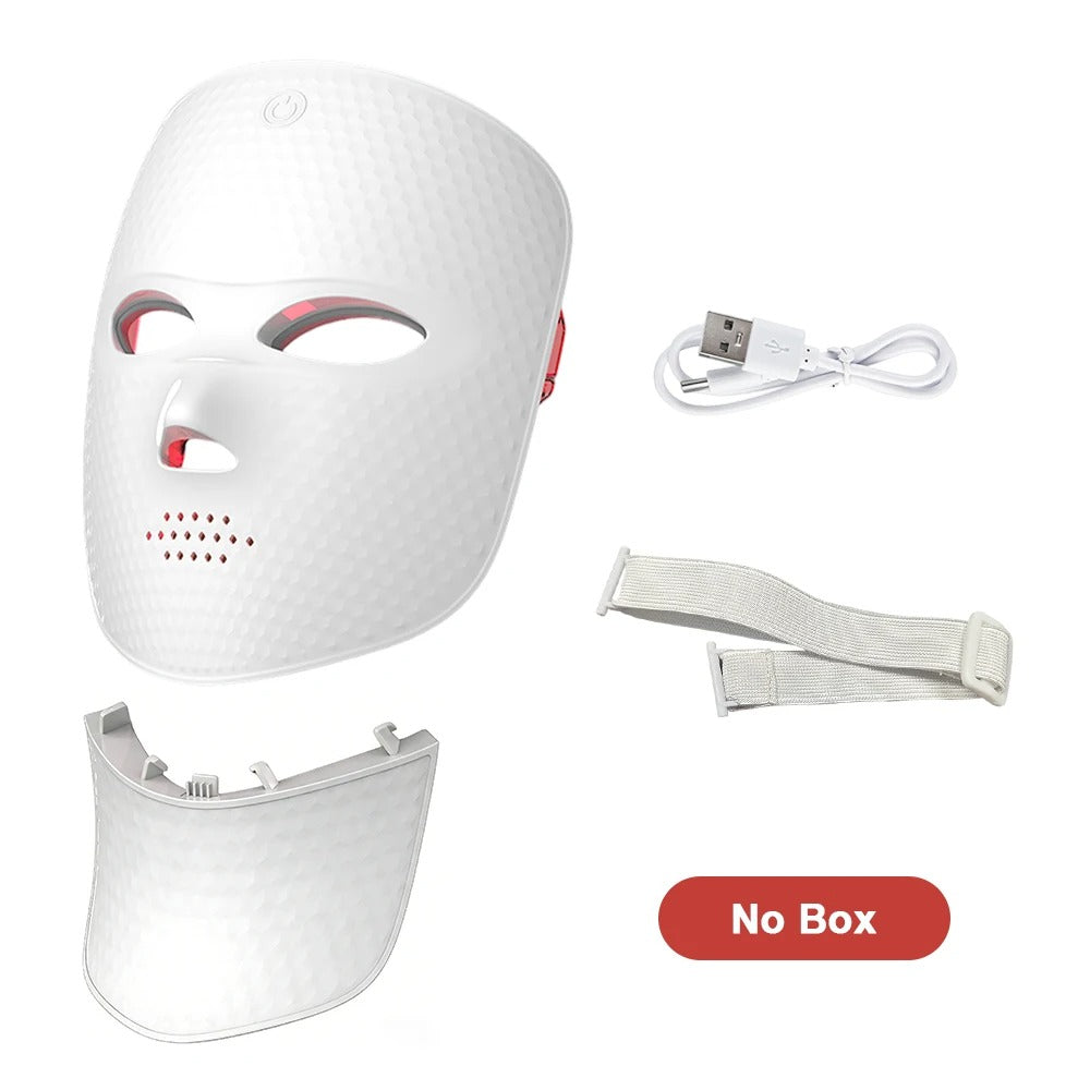 GLOWTECHS™ 7-Color LED Light Therapy Facial Mask